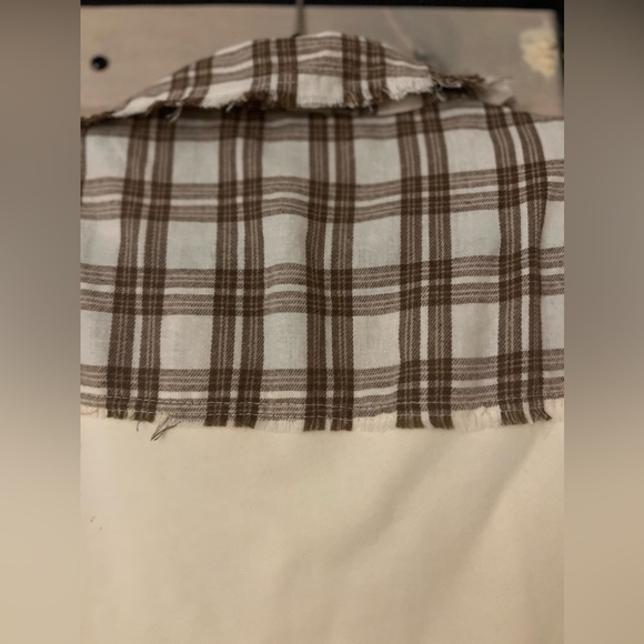 NWOT POL Plaid Shirt Jacket - Picture 2 of 8